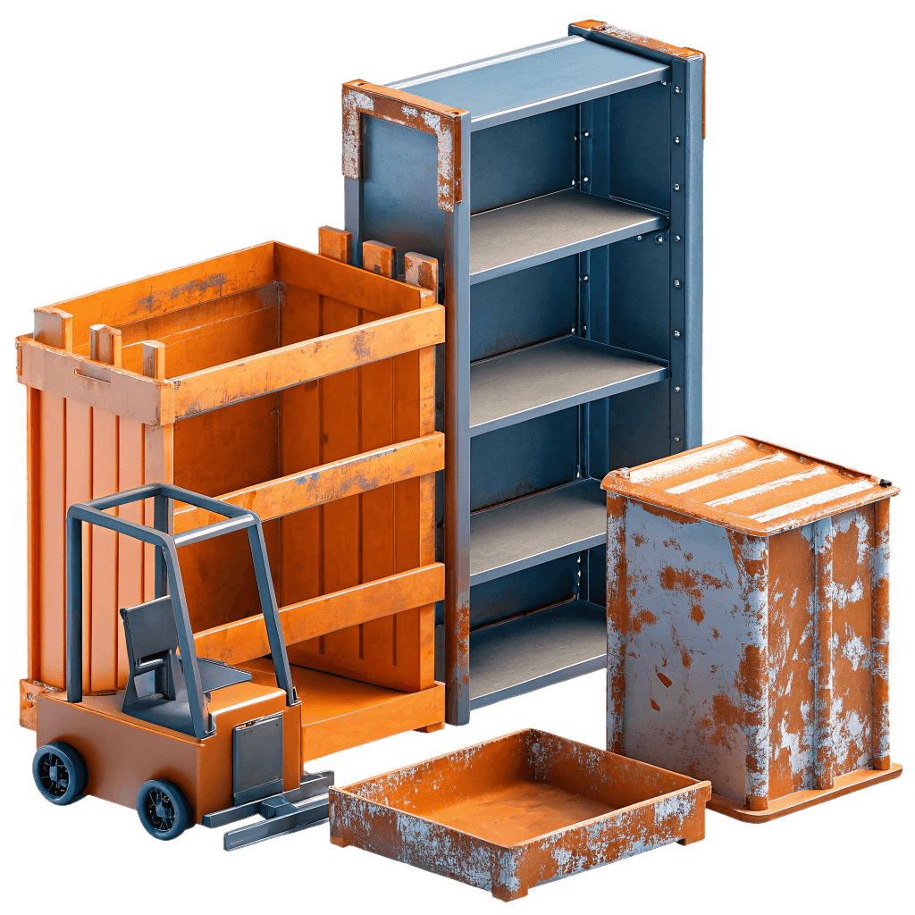 Устаревшие стеллажи