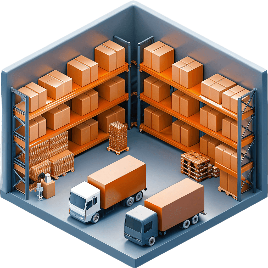 Изображение склада внутри